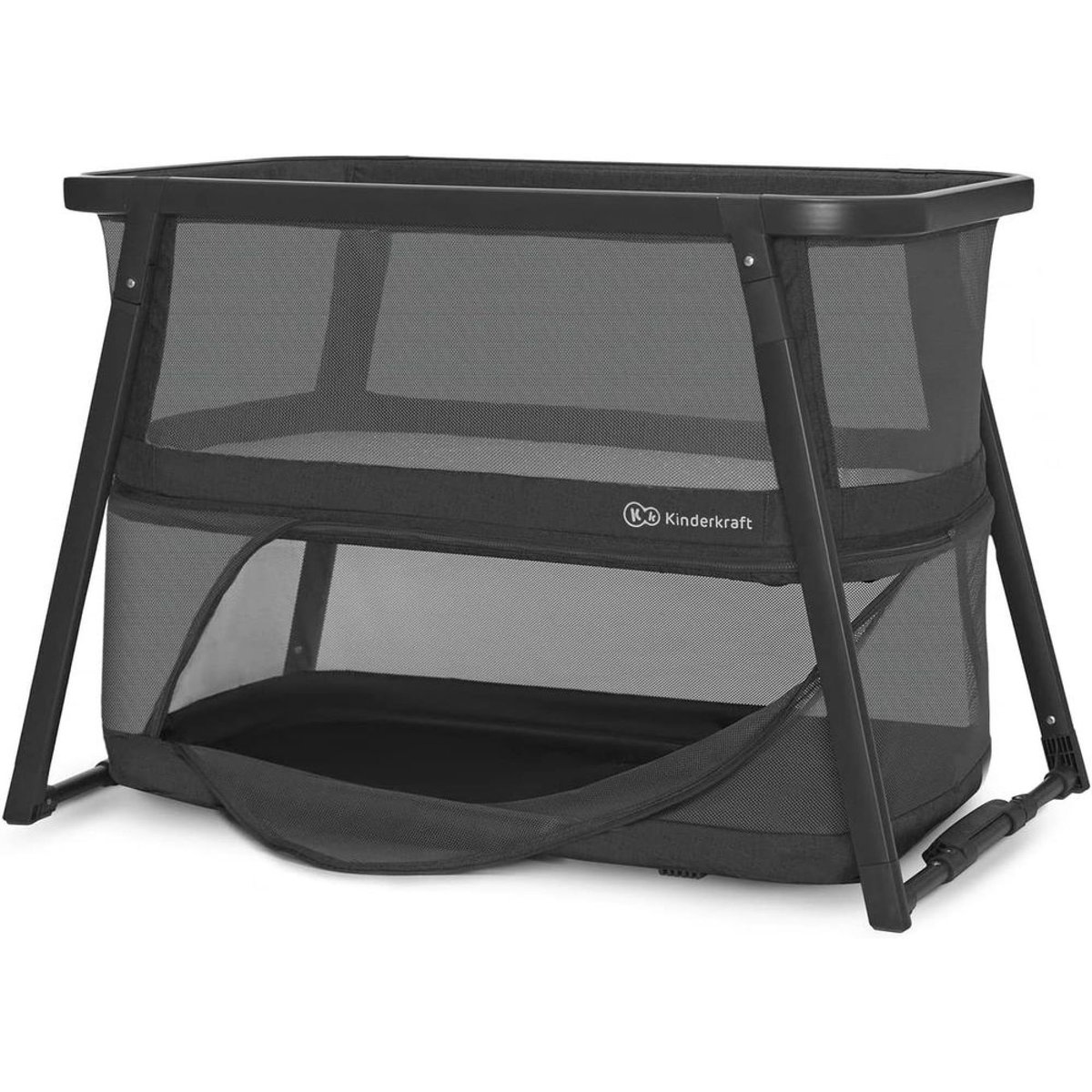 Lit de voyage Sofi Plus 4 en 1 - Black black, KINDERKRAFT