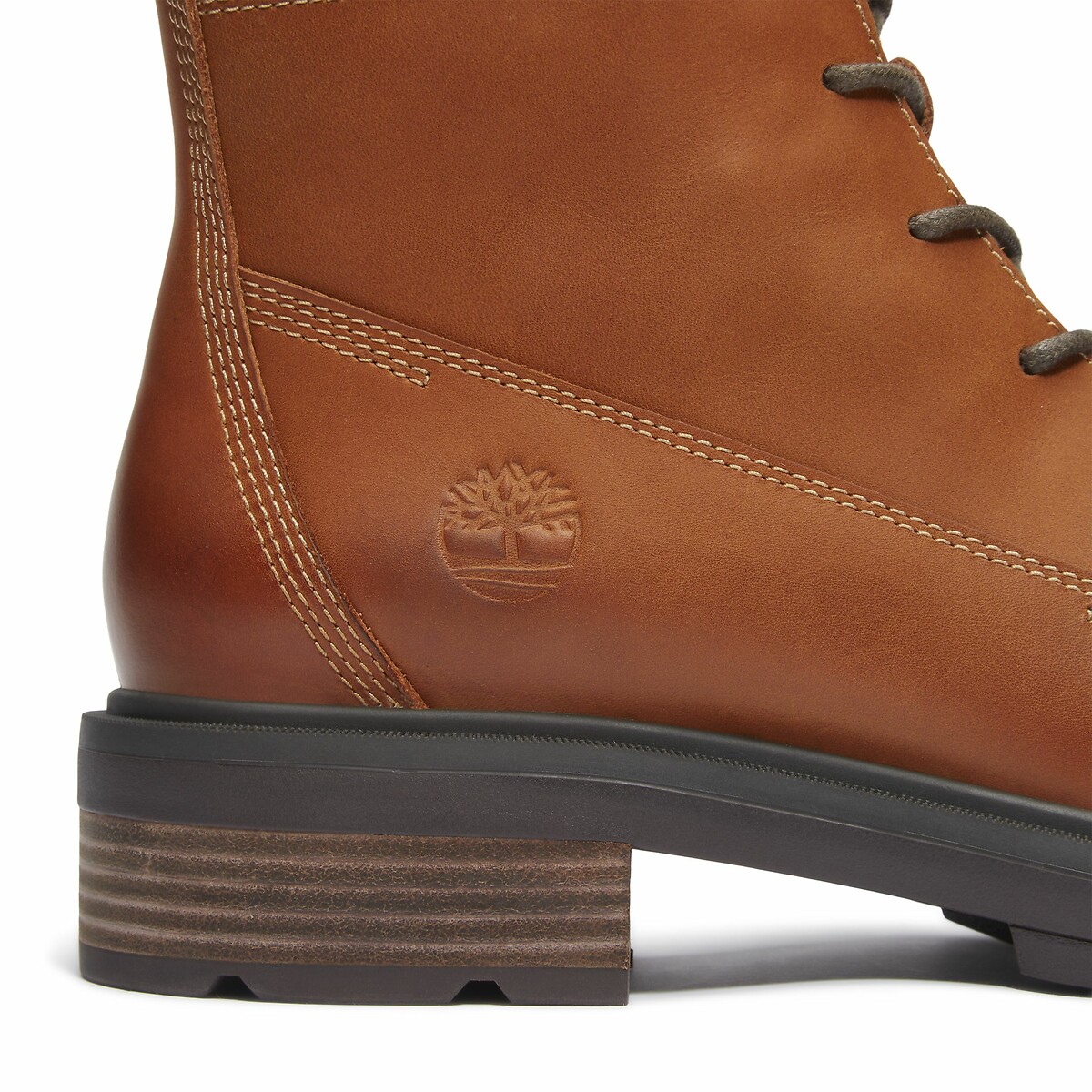 Brimfield Ankle Boots with Lace-Up Fastening light brown, TIMBERLAND
