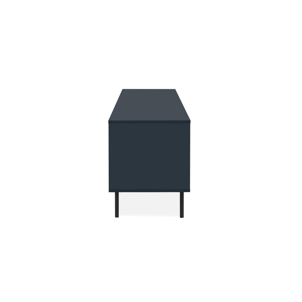 Meuble TV moderne bleu sombre 2 portes RAVEN bleu, PIER IMPORT