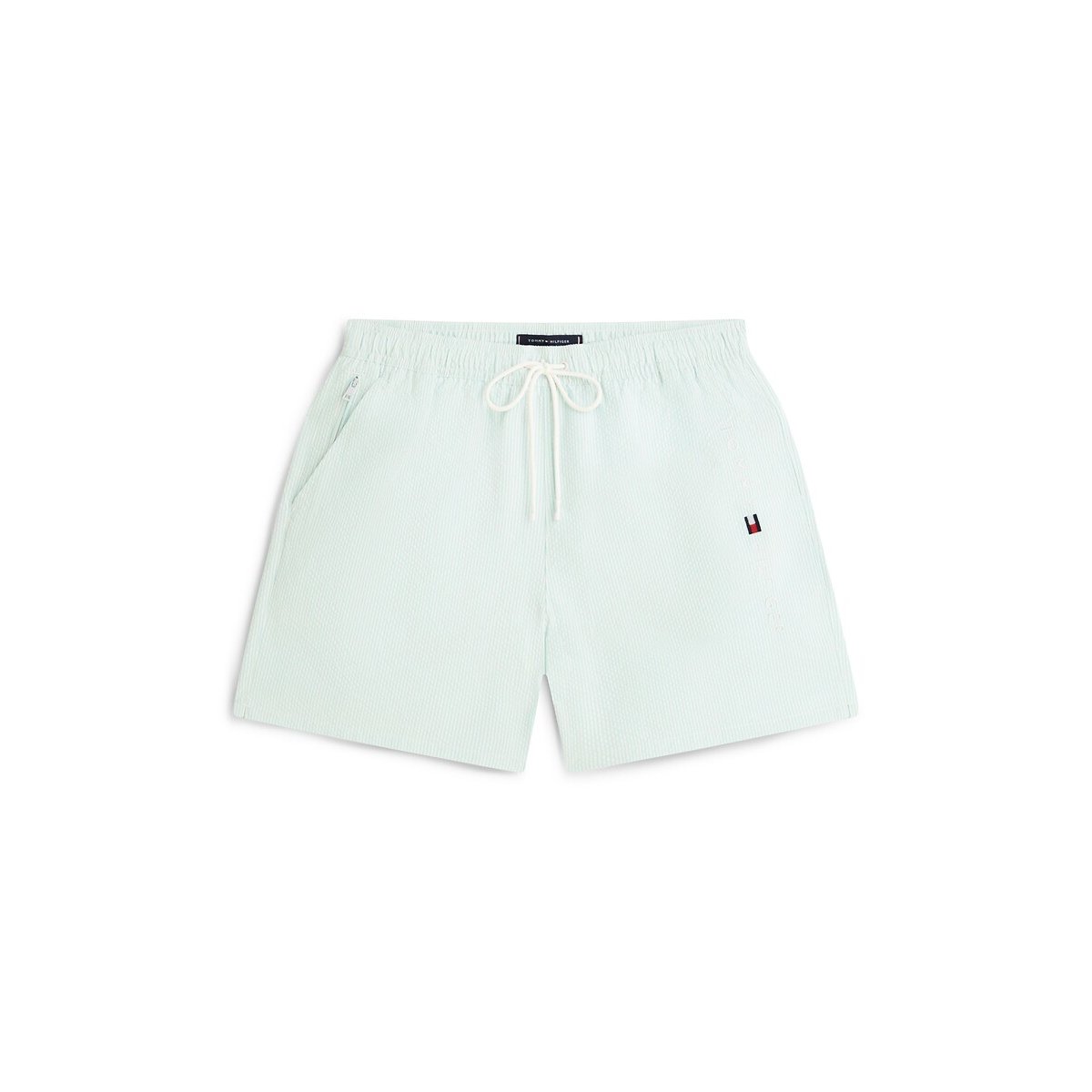 Short de bain mi-long à poche ORIGINAL vert aqua, TOMMY HILFIGER