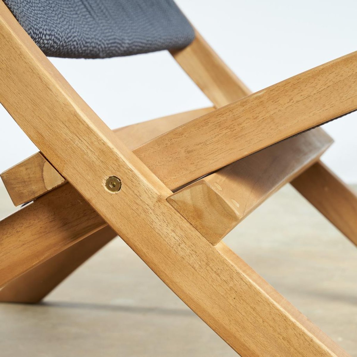 Fauteuil jardin lounge en corde Jala gris, WANDA COLLECTION