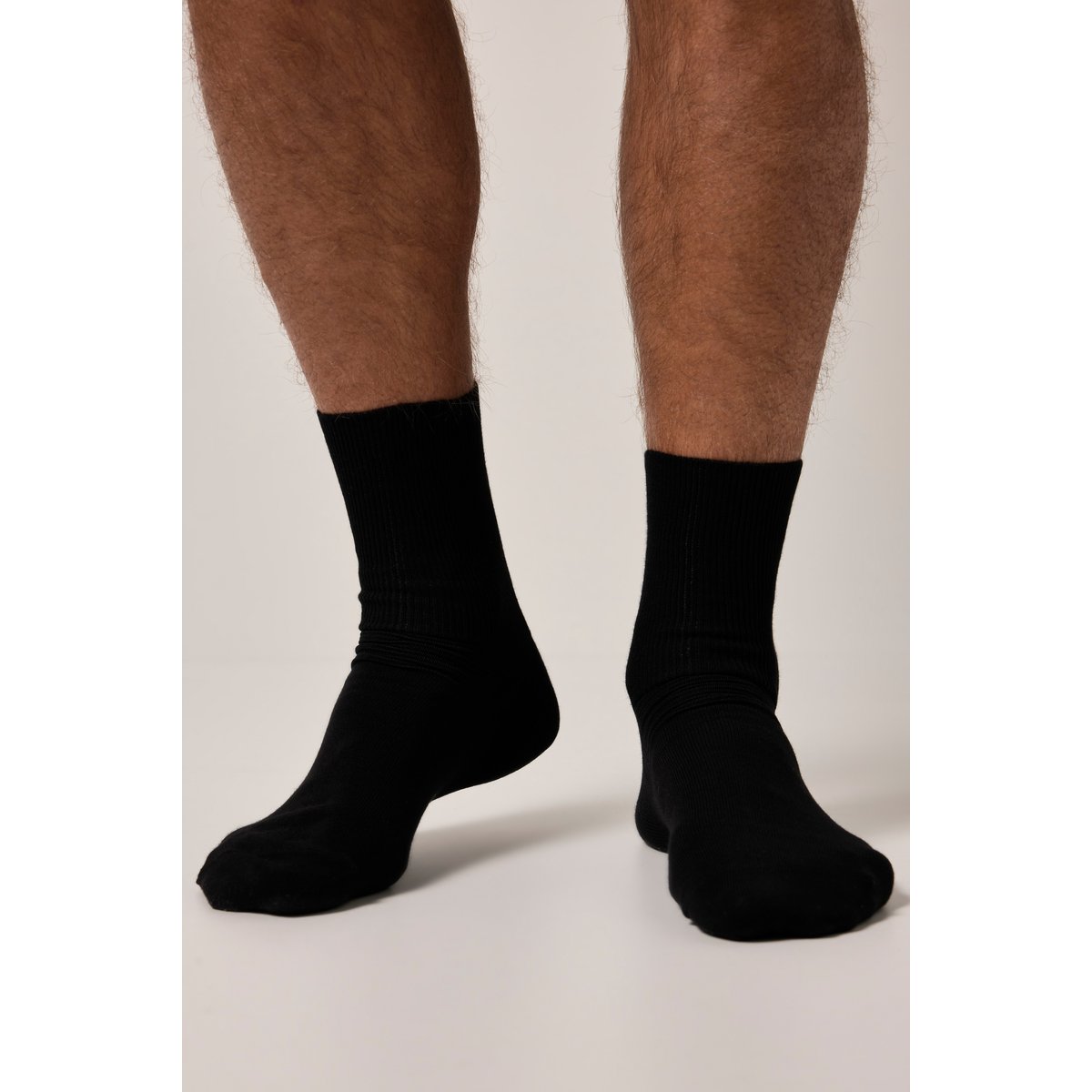 Chaussettes bien-être pour diabétiques. Coton noir, JP1880