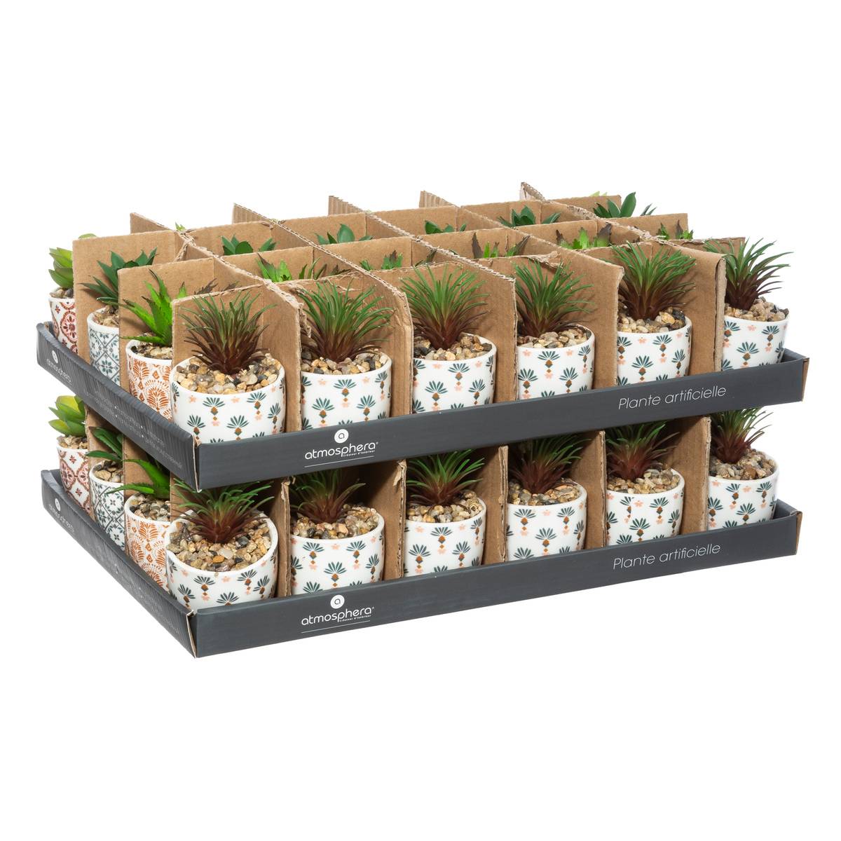 Plante artificielle MAKO blanc, ATMOSPHERA