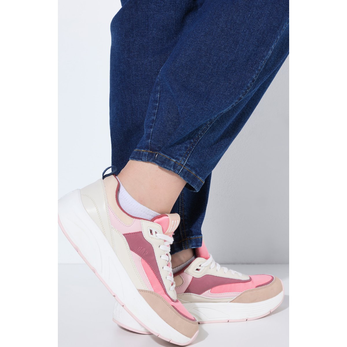 Jean Mom en denim extensible jean bleu foncé, ULLA POPKEN