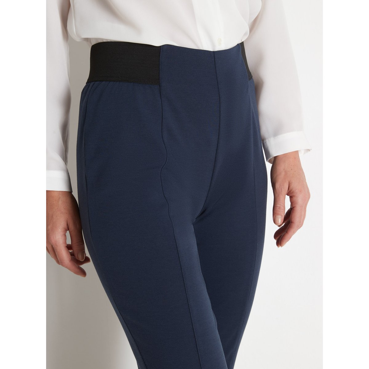 Pantalon en maille marine, DAXON