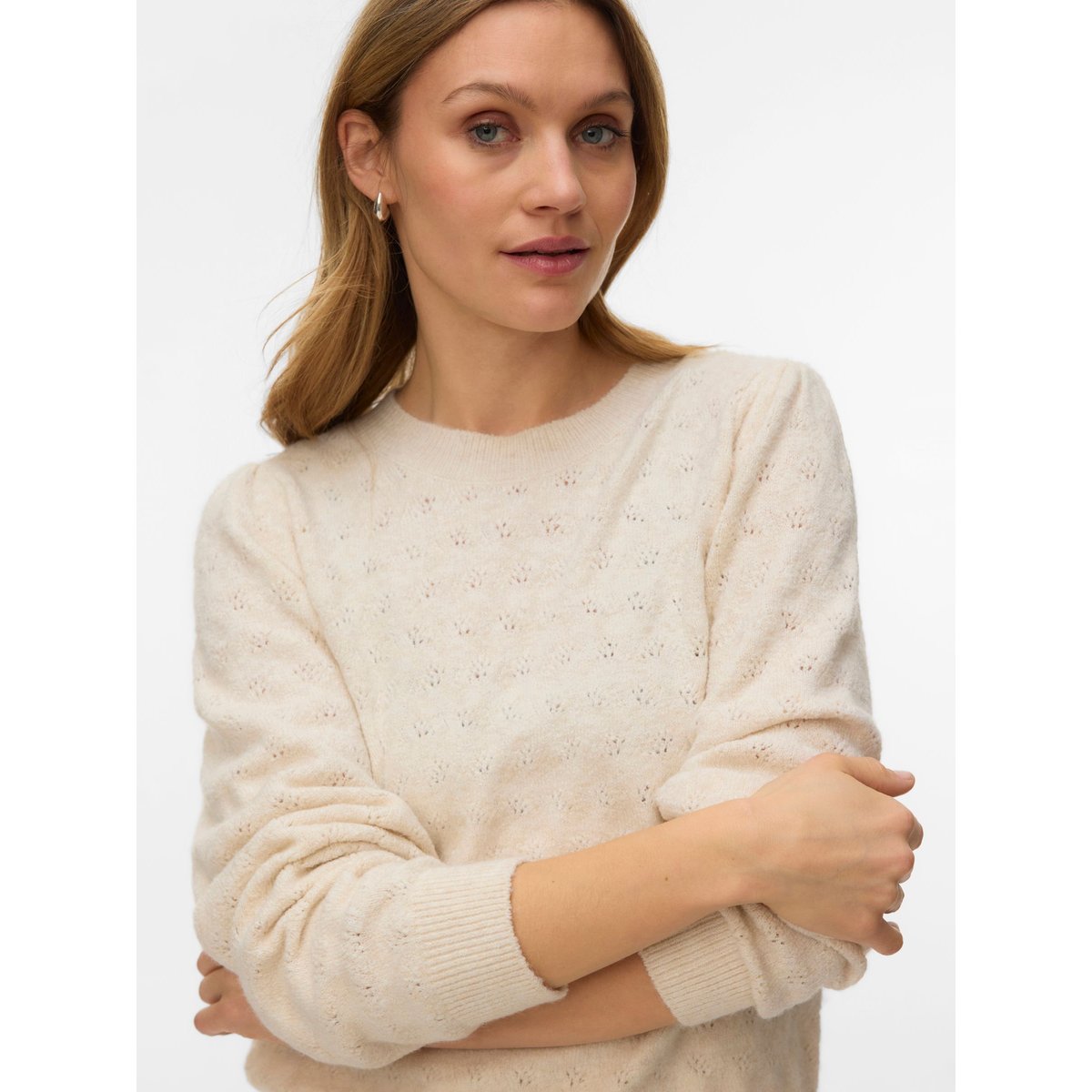 Pull En Maille birch, VERO MODA