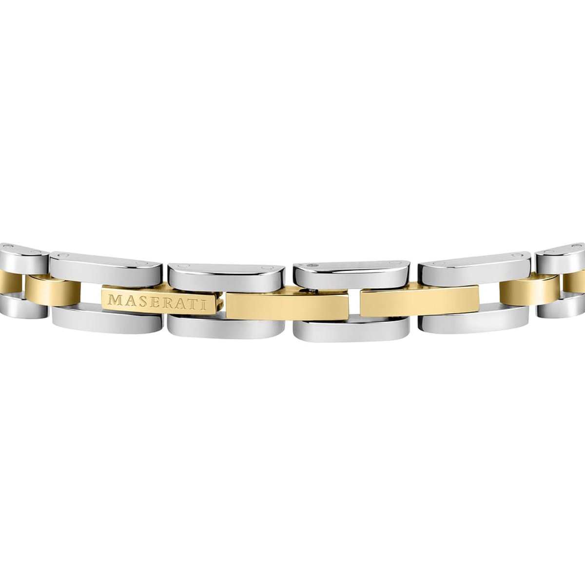 Bracelet MASERATI en Acier Bicolore argent, MASERATI