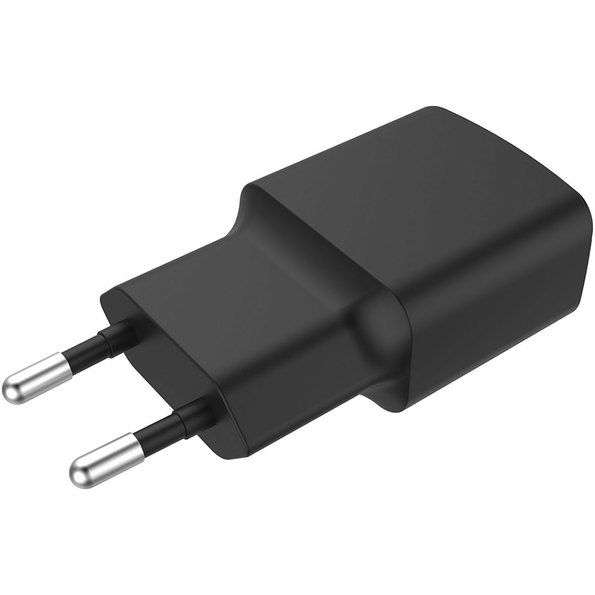 Chargeur USB-A 12W Noir couleur unique, LISTO