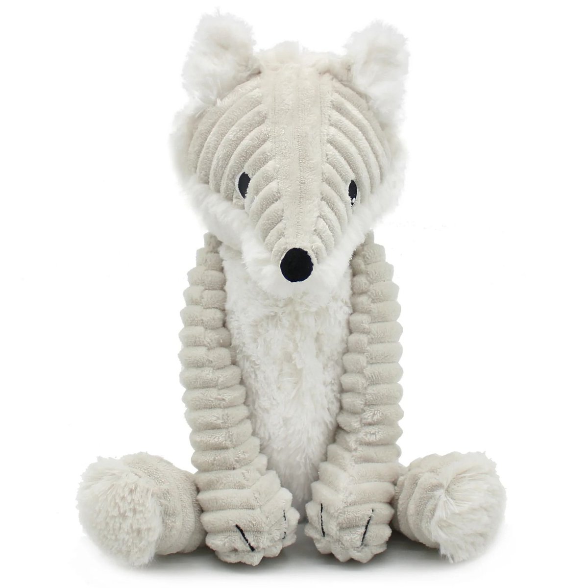 Peluche Frimou maman et bébé gris, blanc, LES DEGLINGOS
