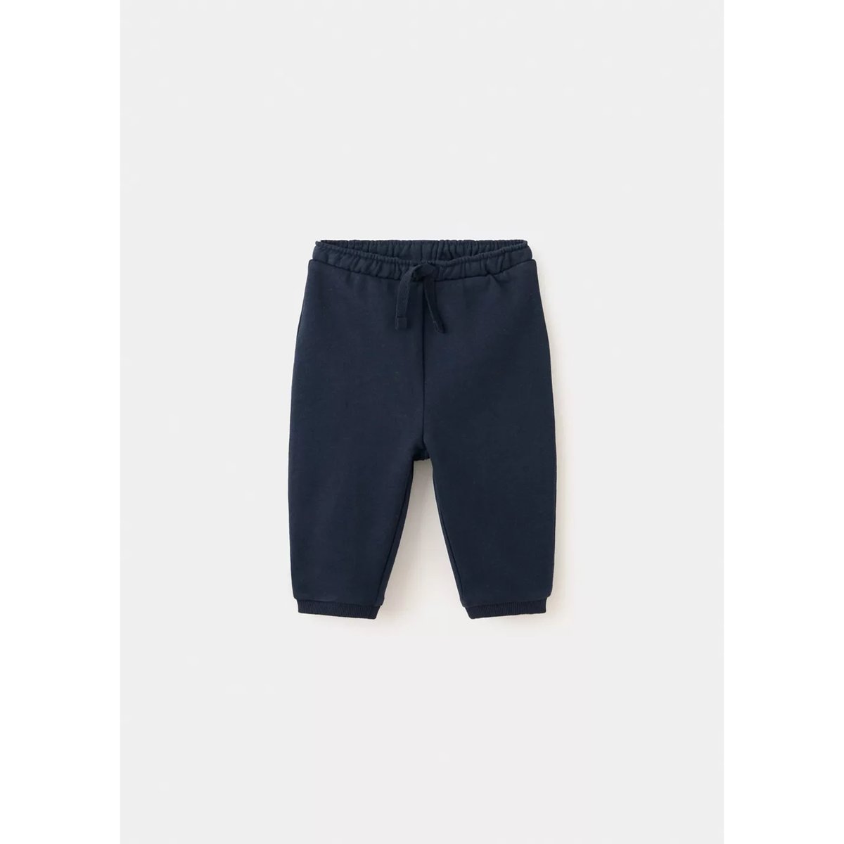 Pantalon jogger coton bleu marine, MANGO BABY