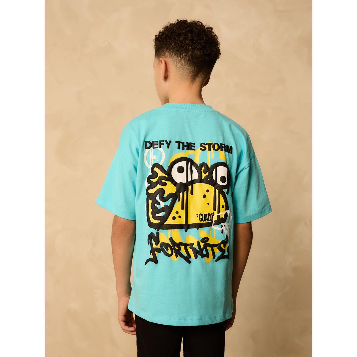 T-shirt manches courtes à imprimé fortnite bleu, NEXT