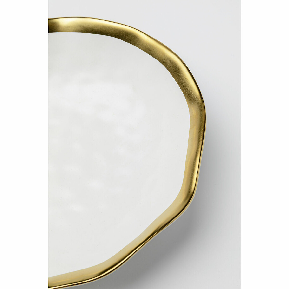 Piatto fondo Bell White Ø20cm bianco, KARE DESIGN