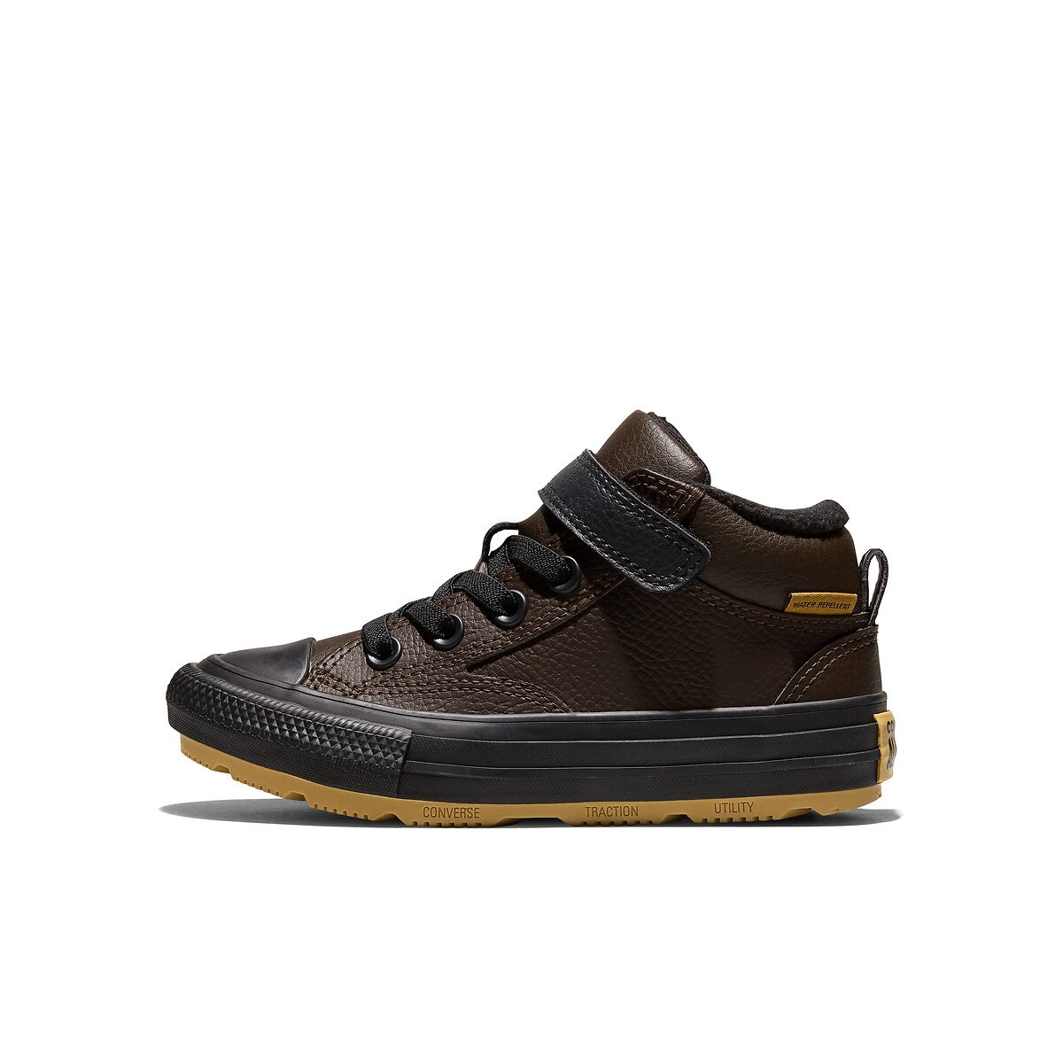 Baskets CTAS MALDEN STREET MID marron foncé, CONVERSE