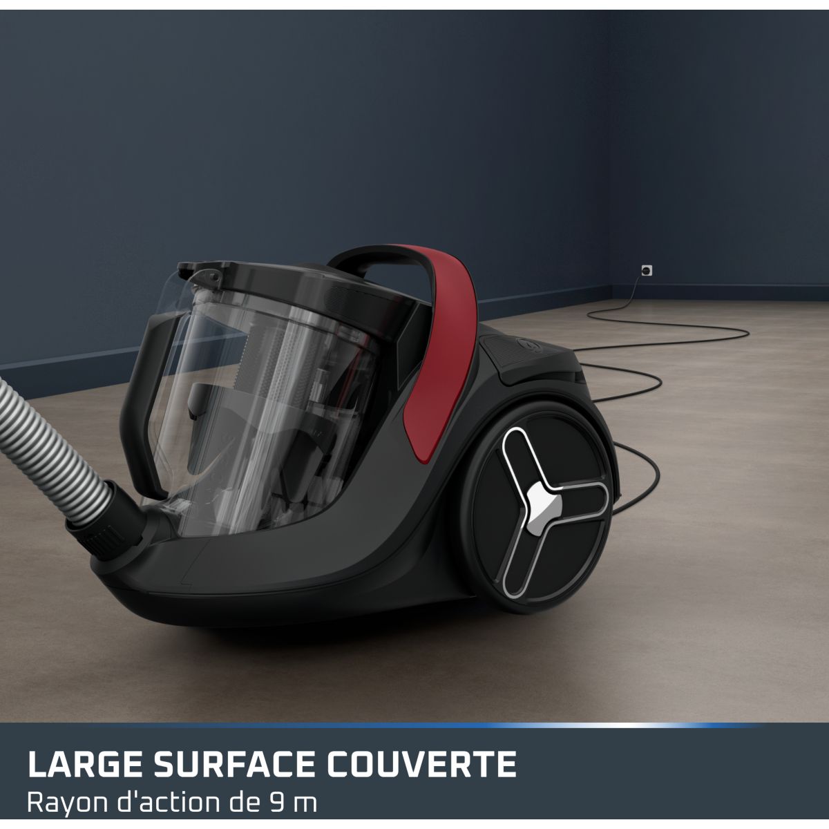 Aspirateur sans sac Silence Force Cyclonic 7 couleur unique, ROWENTA