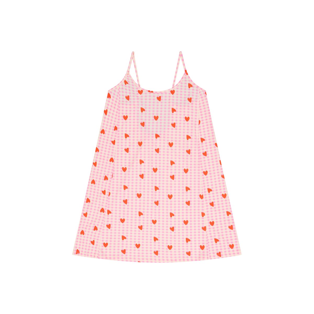 Nuisette coton imprimée Pampa Rose rose et blanc, WE ARE JOLIES