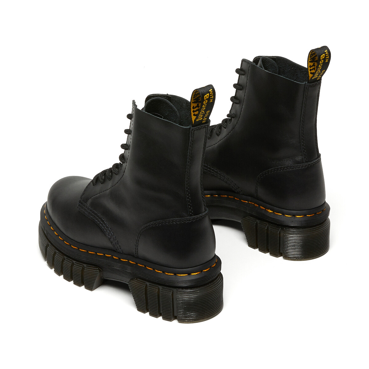 Botas em pele, Audrick 8 preto , DR. MARTENS