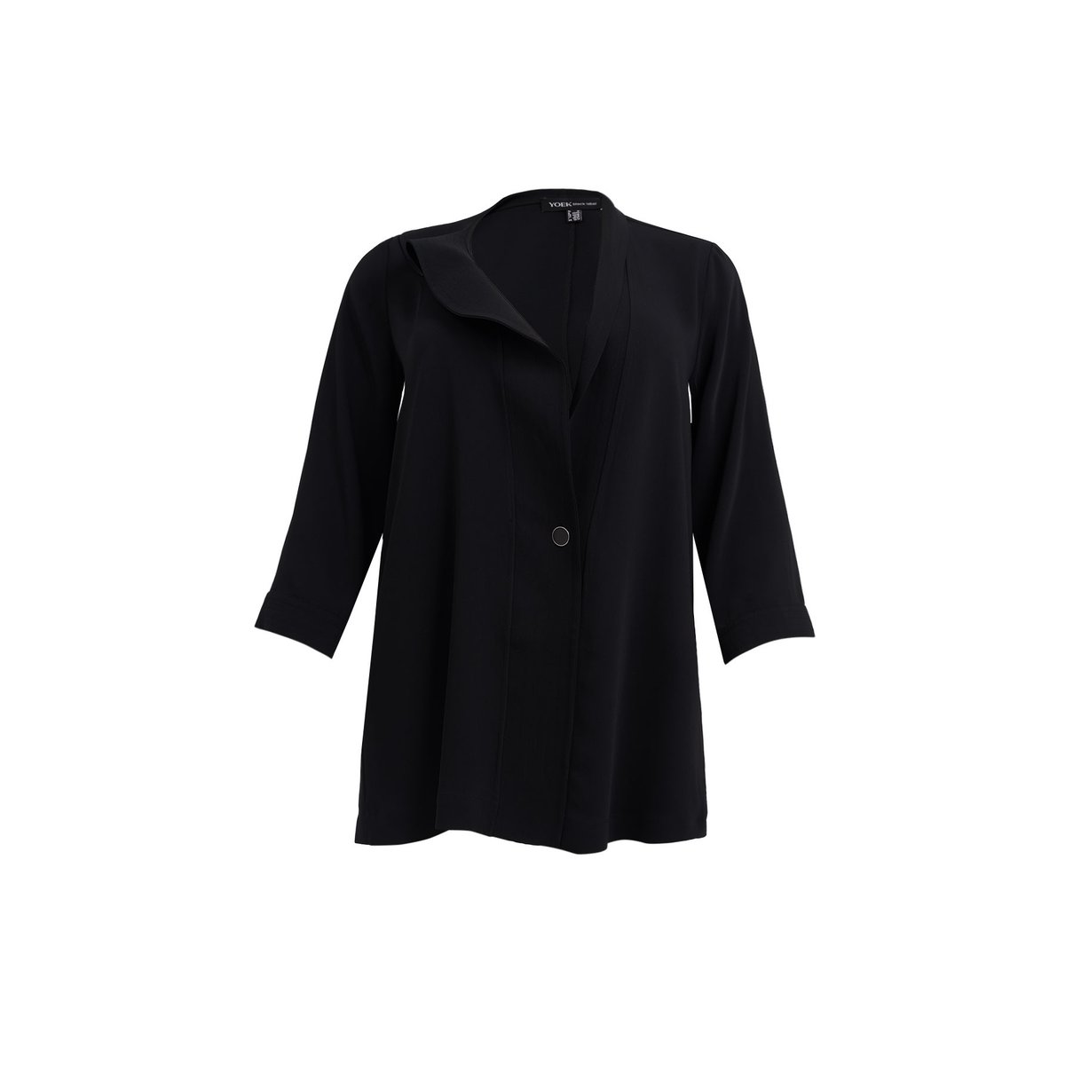 Cardigan avec manches longues noir, YOEK