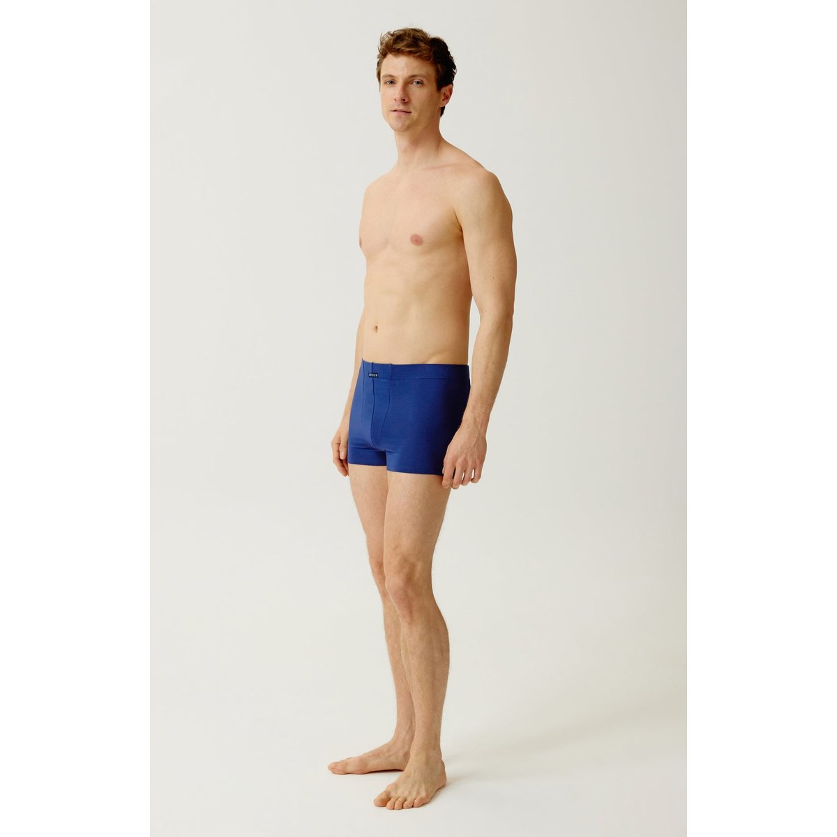 Boxer en modal couleur unie Bob Marine marine, ARTHUR
