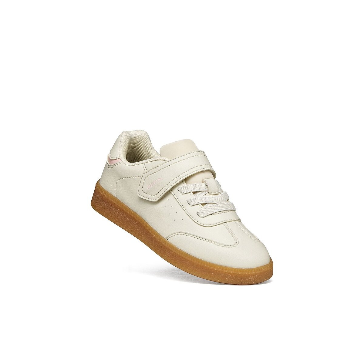 Baskets respirantes, NEW EMBERLIX ivoire/rose, GEOX