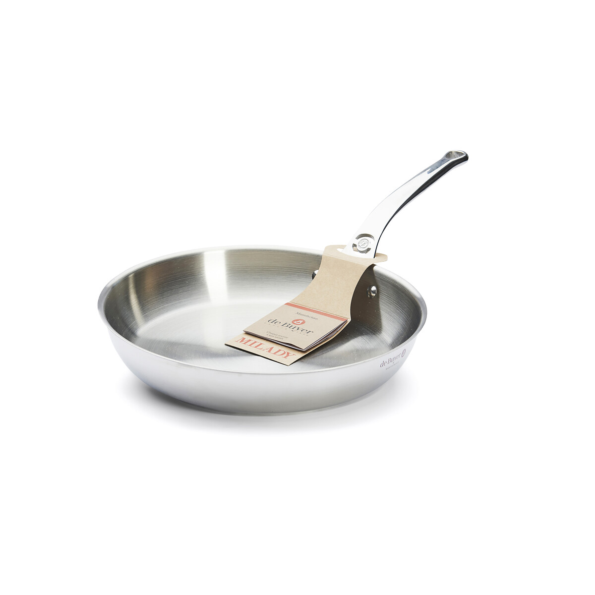 Poêle 28cm inox MILADY inox, DE BUYER