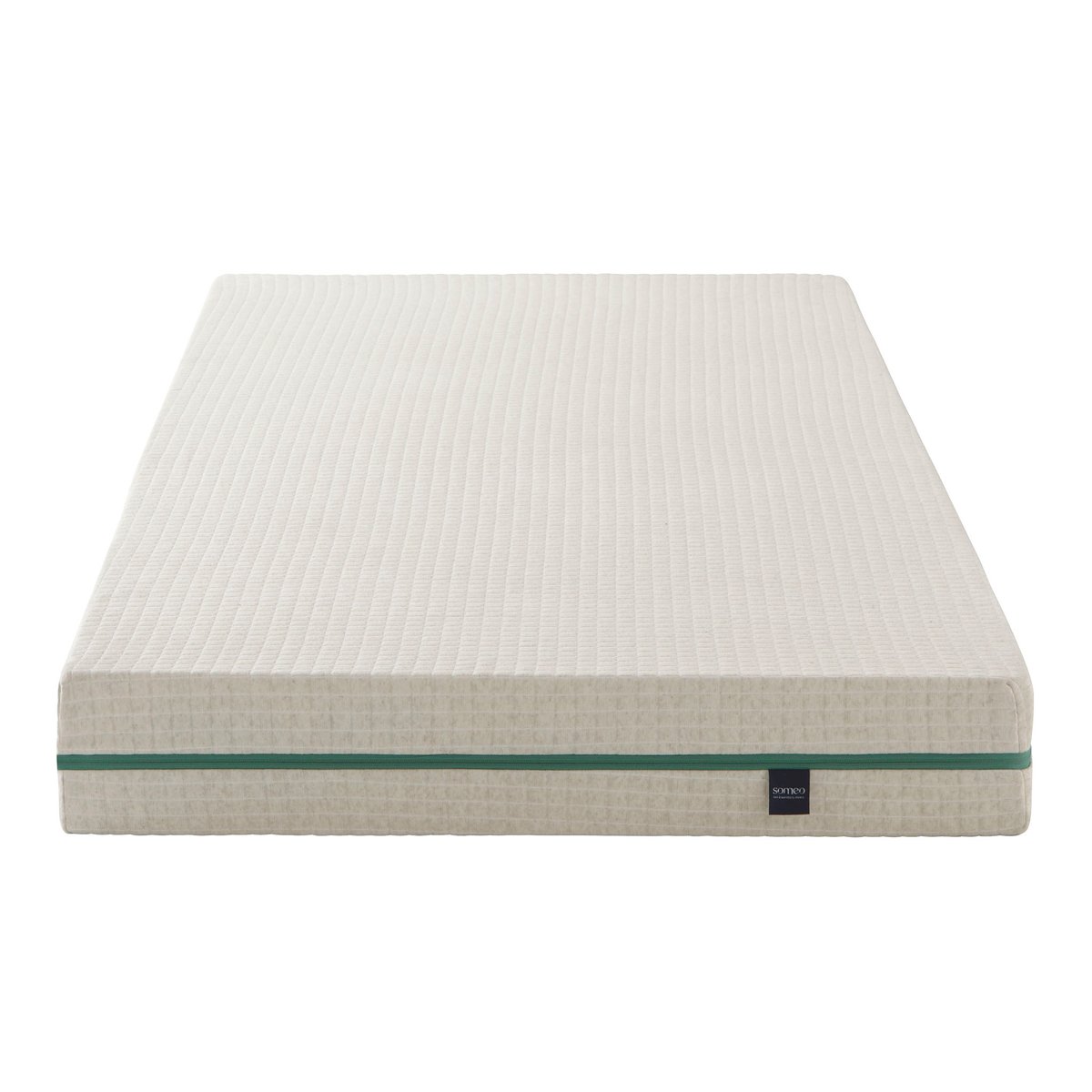 Housse naturelle de remplacement pour matelas junior Aube 200 ecru, SOMEO