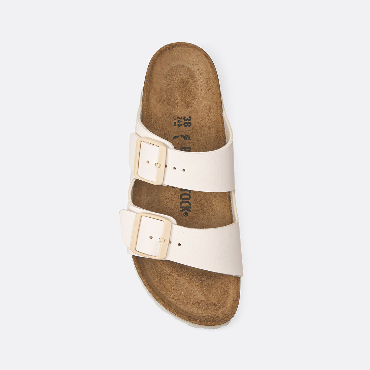 Sabot doppio cinturino Arizona avorio, BIRKENSTOCK