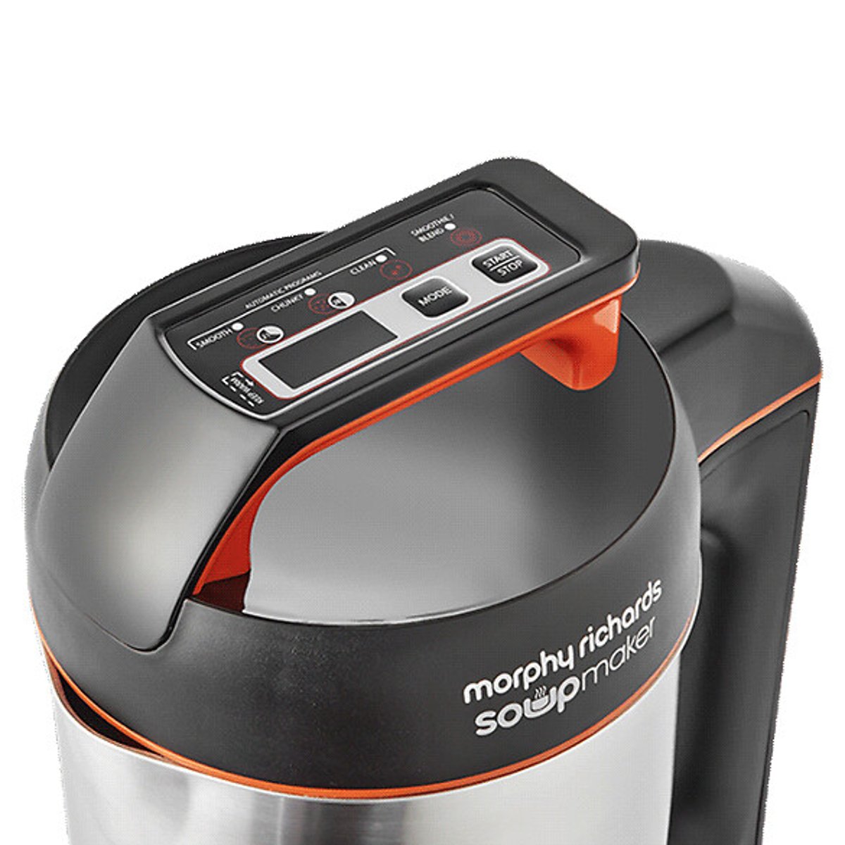 1.6L Large Soup Maker - 501022 black/red, MORPHY RICHARDS