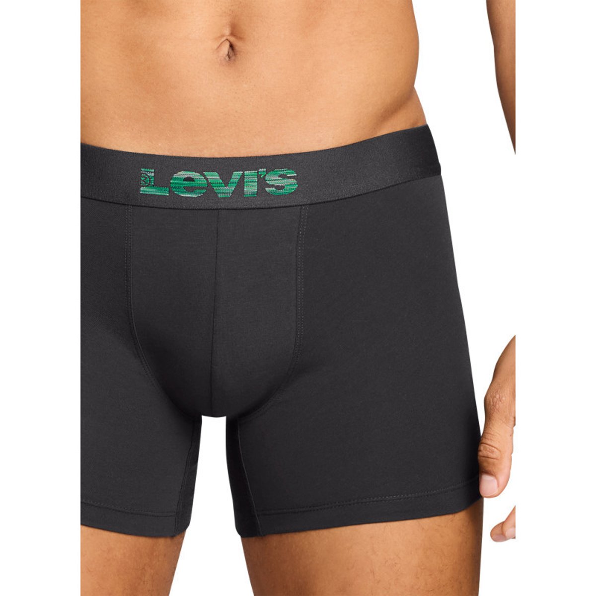 Lot de 2 boxers en coton multicolores pourvus de ceintures élastiquées multicolore, LEVI'S