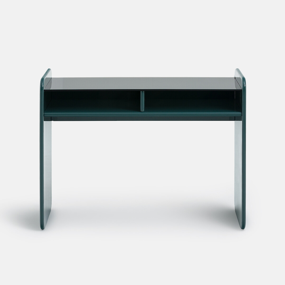 Ericson Desk with Smoked Tempered Glass Top green, LA REDOUTE INTERIEURS