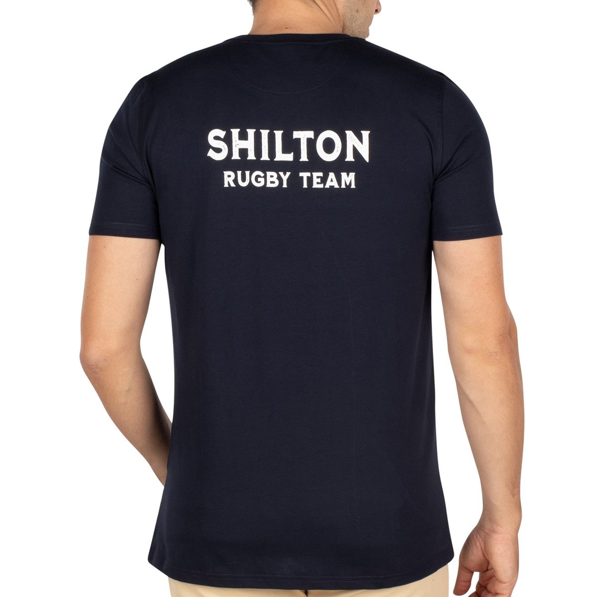 T-shirt french RUGBY navy, SHILTON