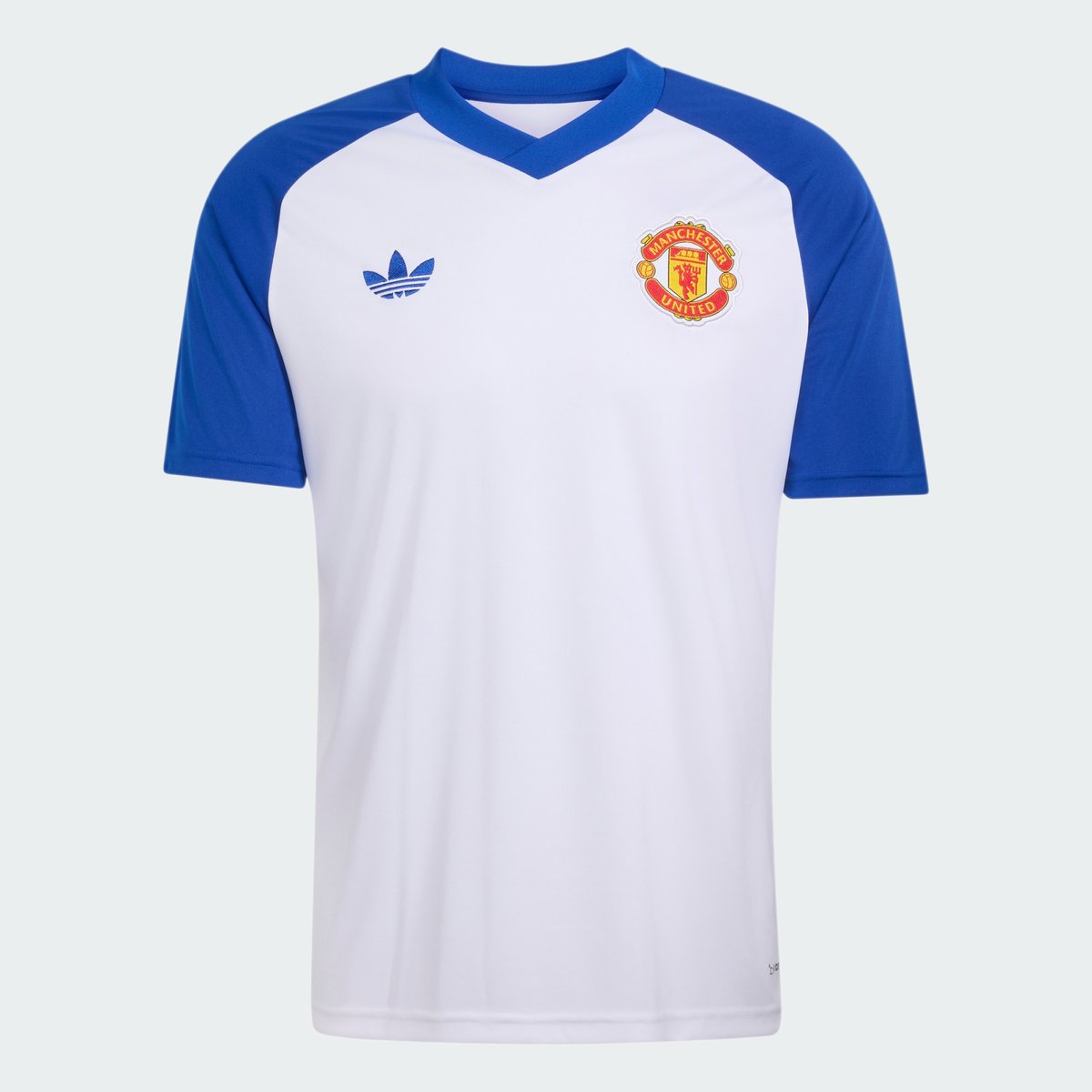 Maillot Pré-Match Manchester United 26/27 Maillot Pré-Match Manchester United 26/27 white / royal blue, adidas Performance