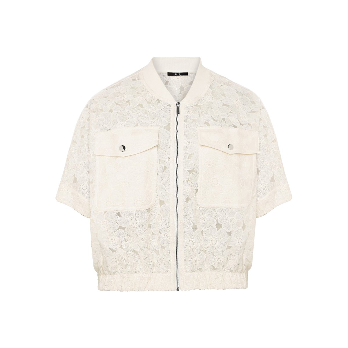 Blouson manches courtes eggnog, ZERO
