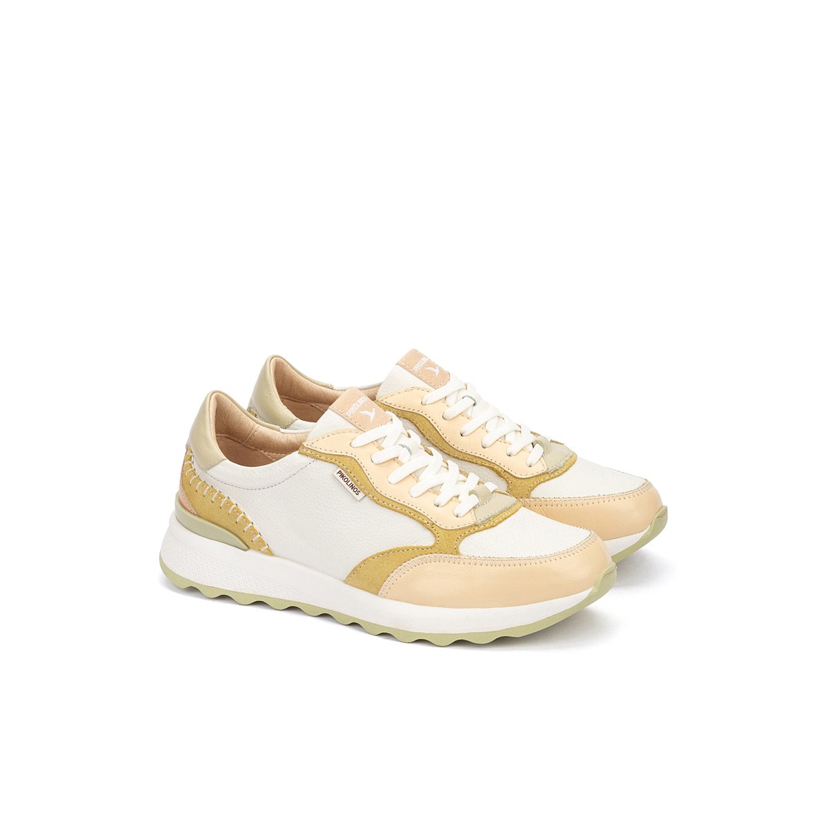 Baskets cuir Arrecife cream, PIKOLINOS