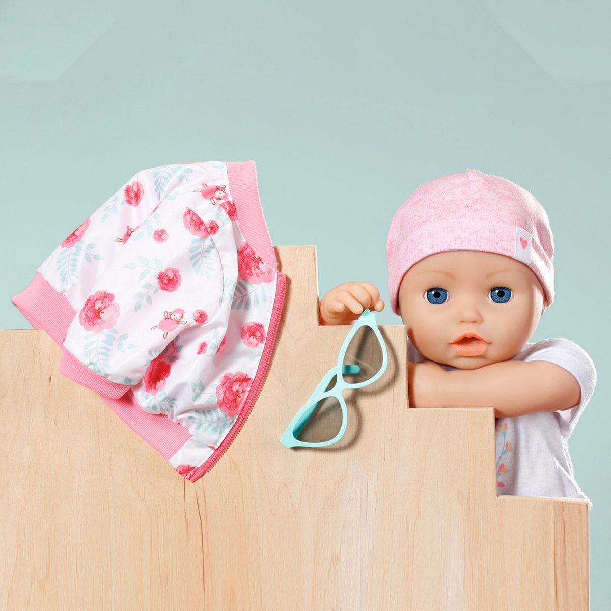 Baby Annabell Deluxe Ensemble Printemps 43 cm multicolore, ZAPF CREATION