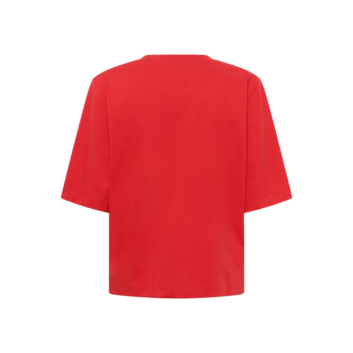T-shirt rouge salsa, SOAKED IN LUXURY