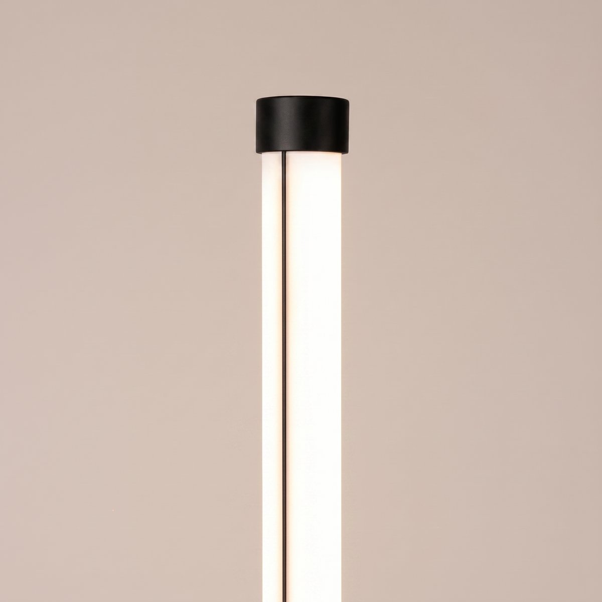 Lampadaire Noir LED 1 Trang noir, EDEN