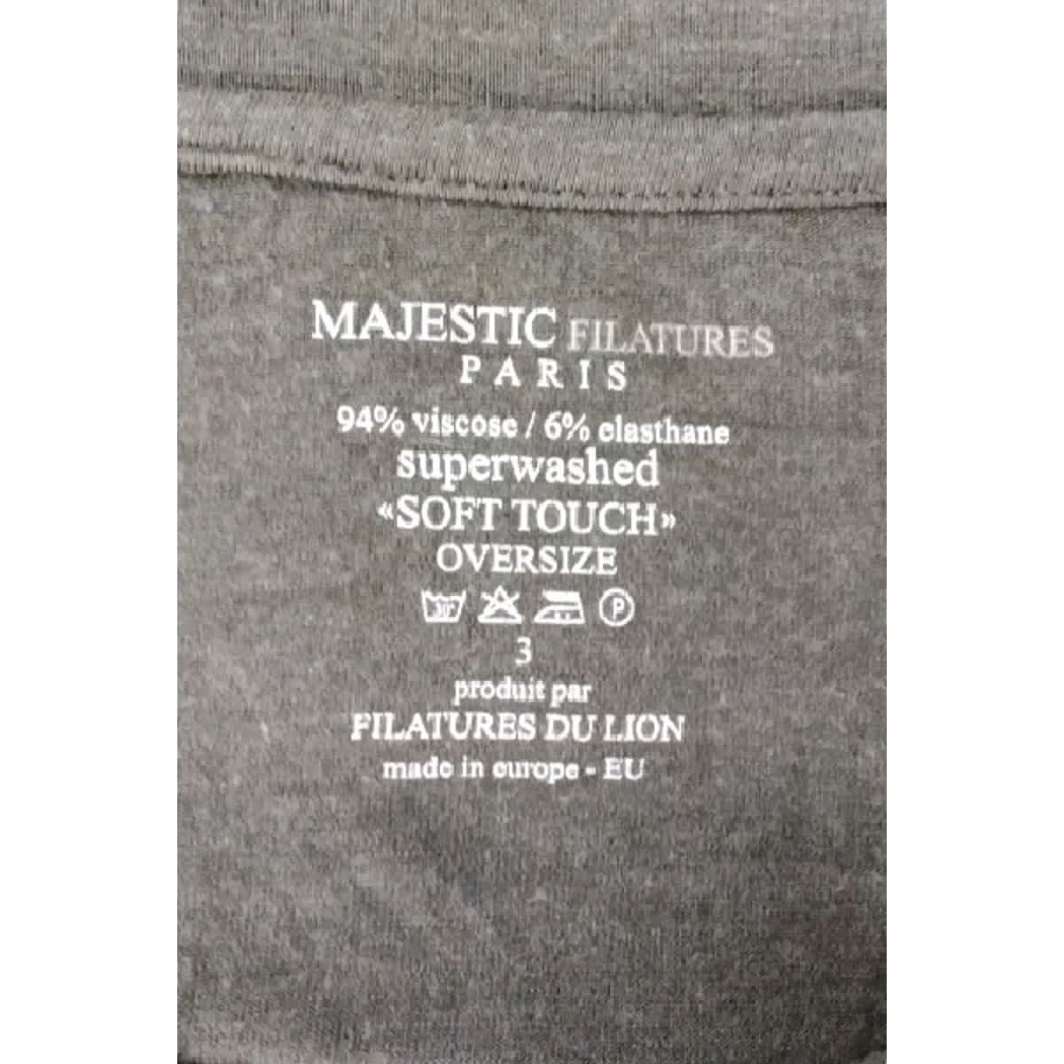 T-shirt - Très Bon État gris, MAJESTIC FILATURES