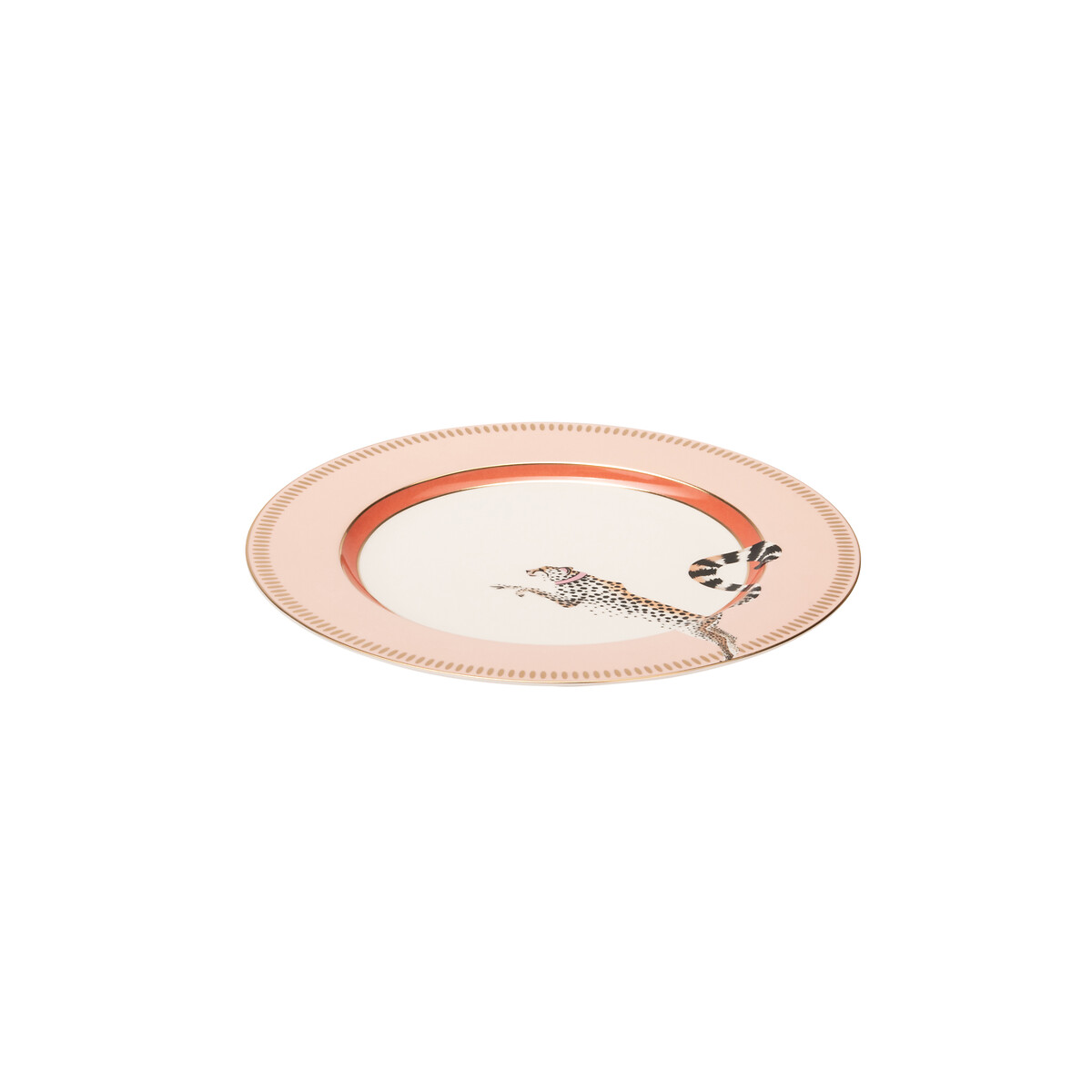Set of 4 Animal Dinner Plates multi-coloured, YVONNE ELLEN