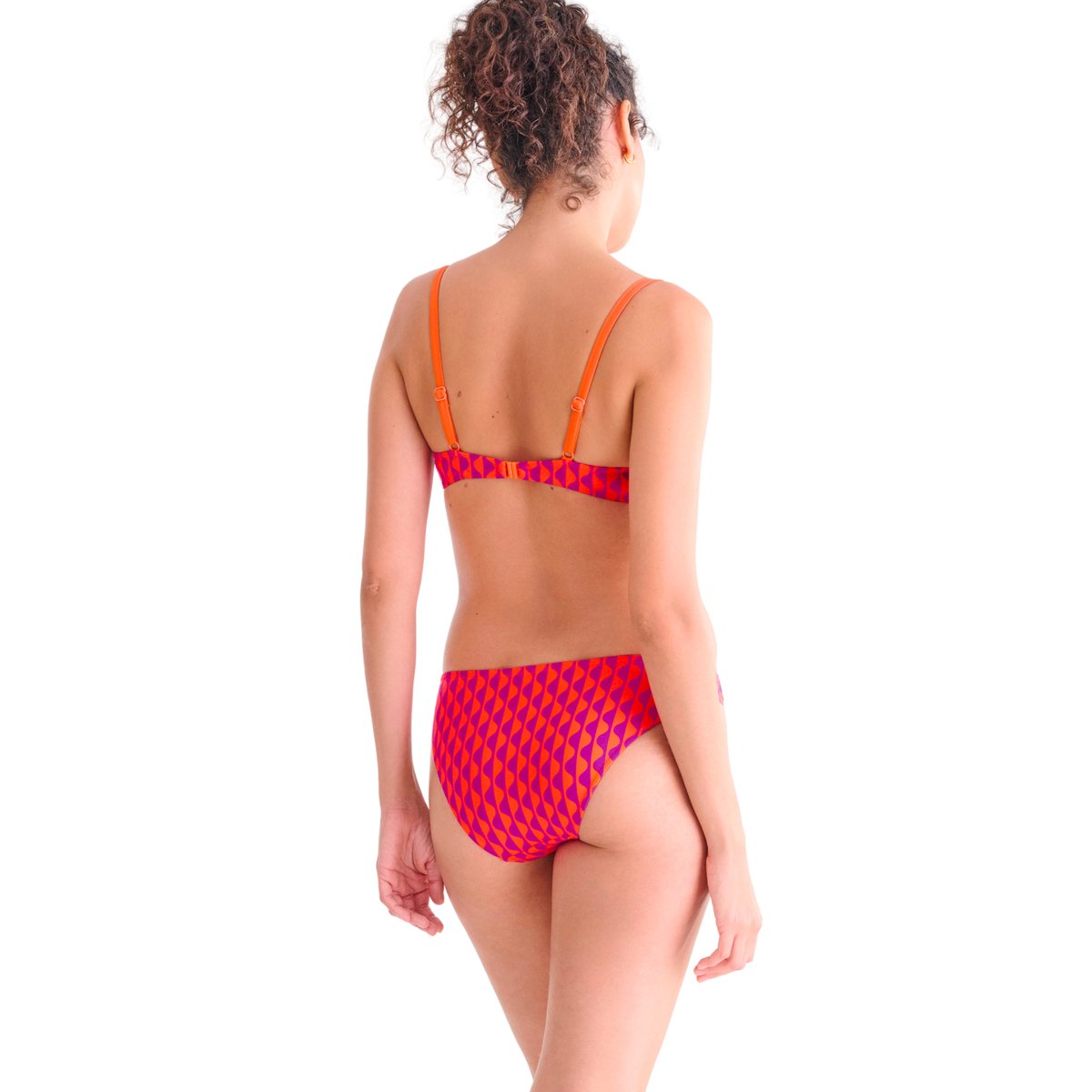 Haut maillot de bain préformé ARUBA orange, LISCA