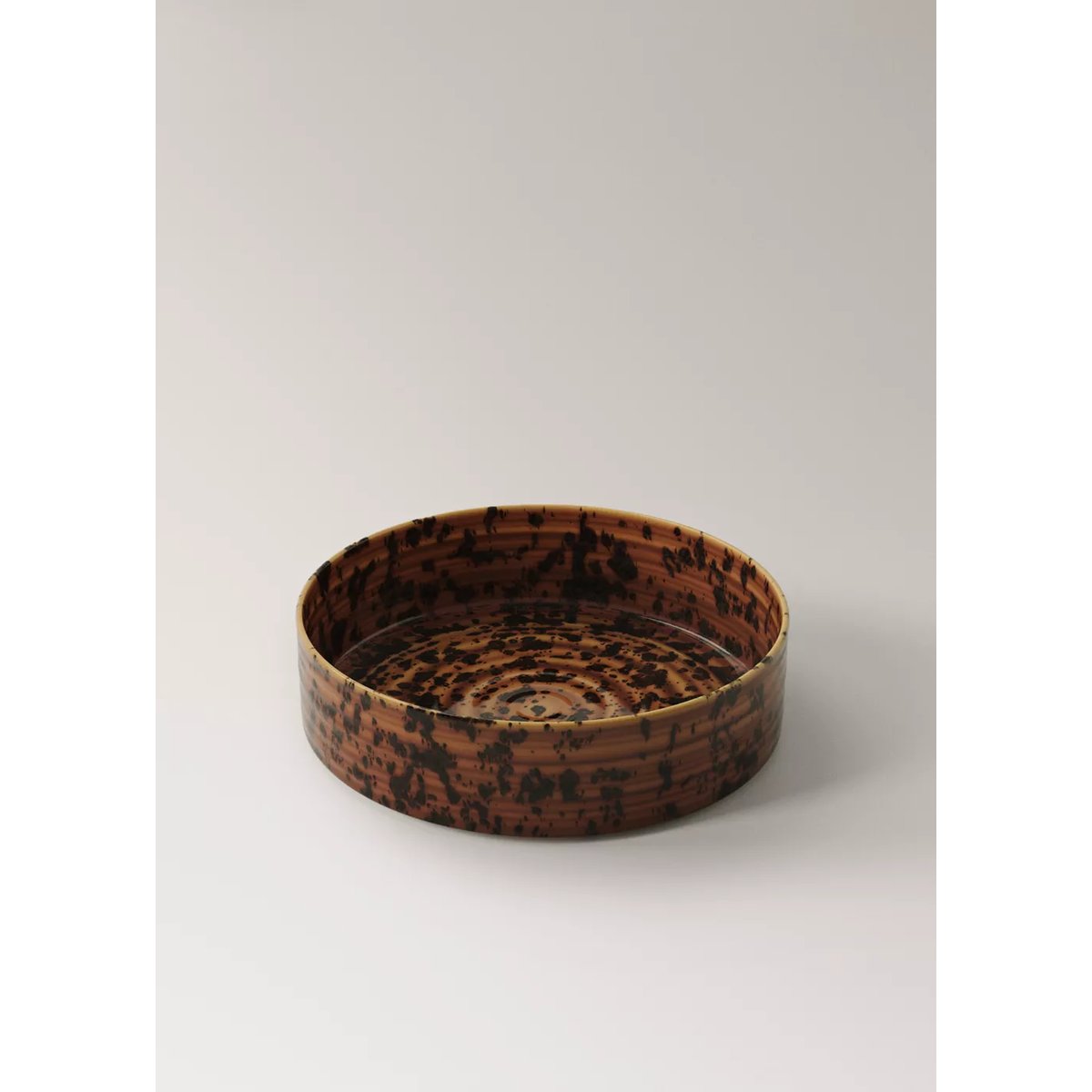 Bol en grès réactif moyen marron, MANGO HOME