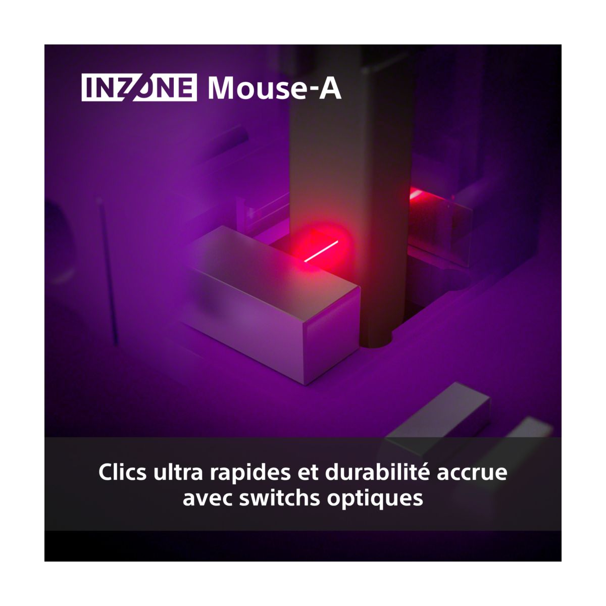 Souris Gamer Sans Fil INZONE MOUSE-A couleur unique, SONY