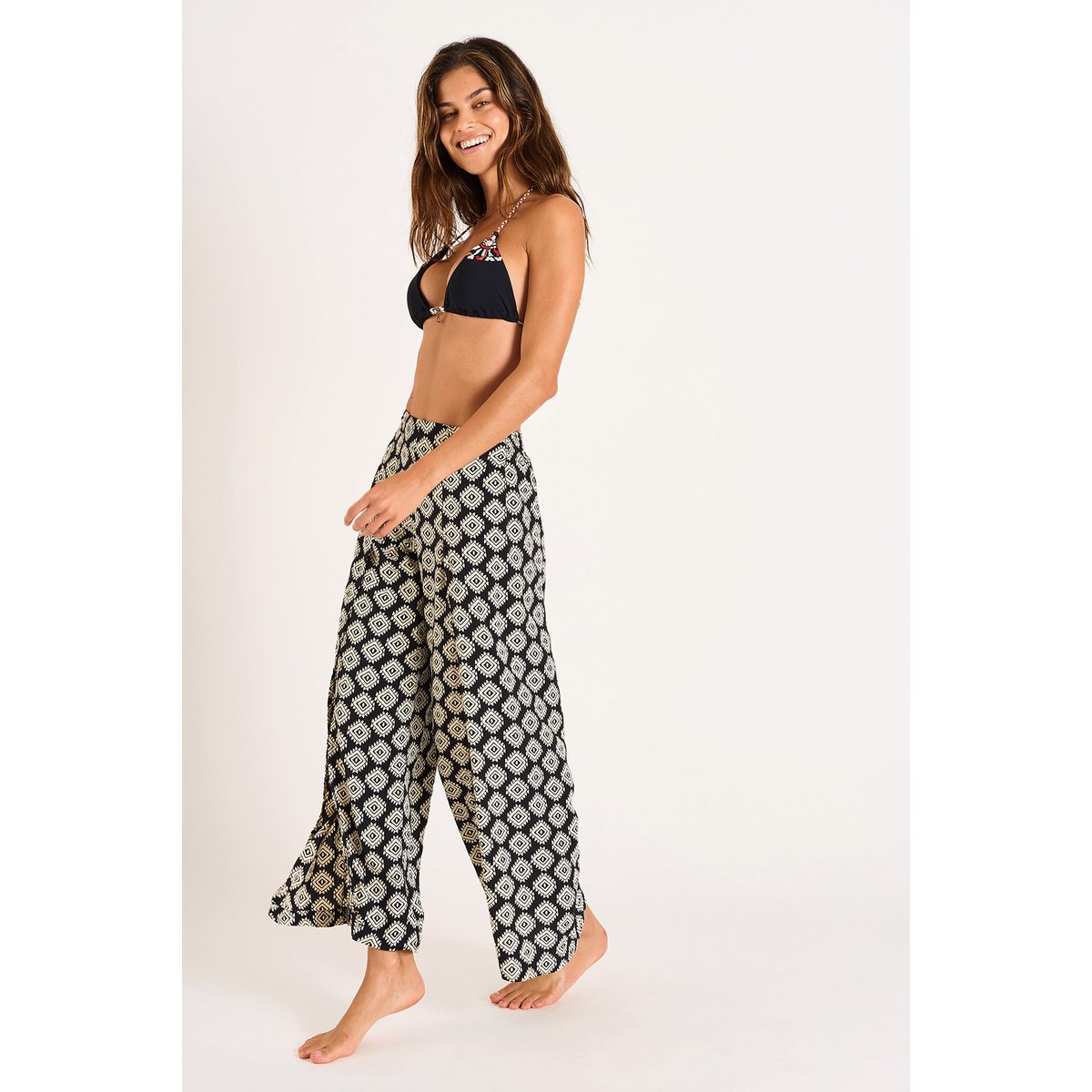 Pantalon Stefa - SARONG noir, BANANA MOON