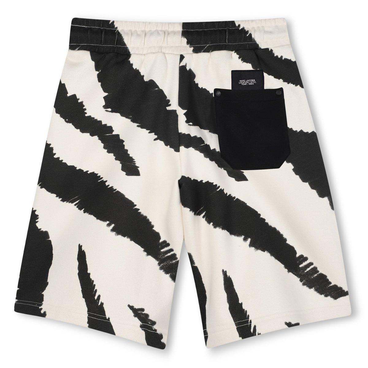 Short bermuda en polaire black, MARC JACOBS