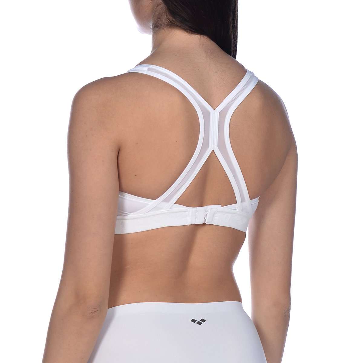 Soutien-gorge de sport Elettra soutien moyen et bonnet C white, ARENA