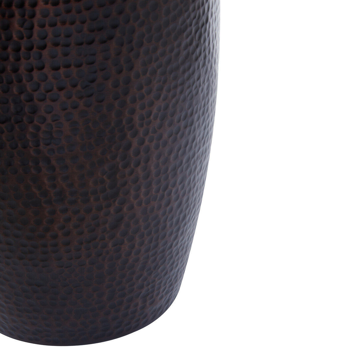 Hammered Effect Waste Bin bronze, FIFTY FIVE SOUTH