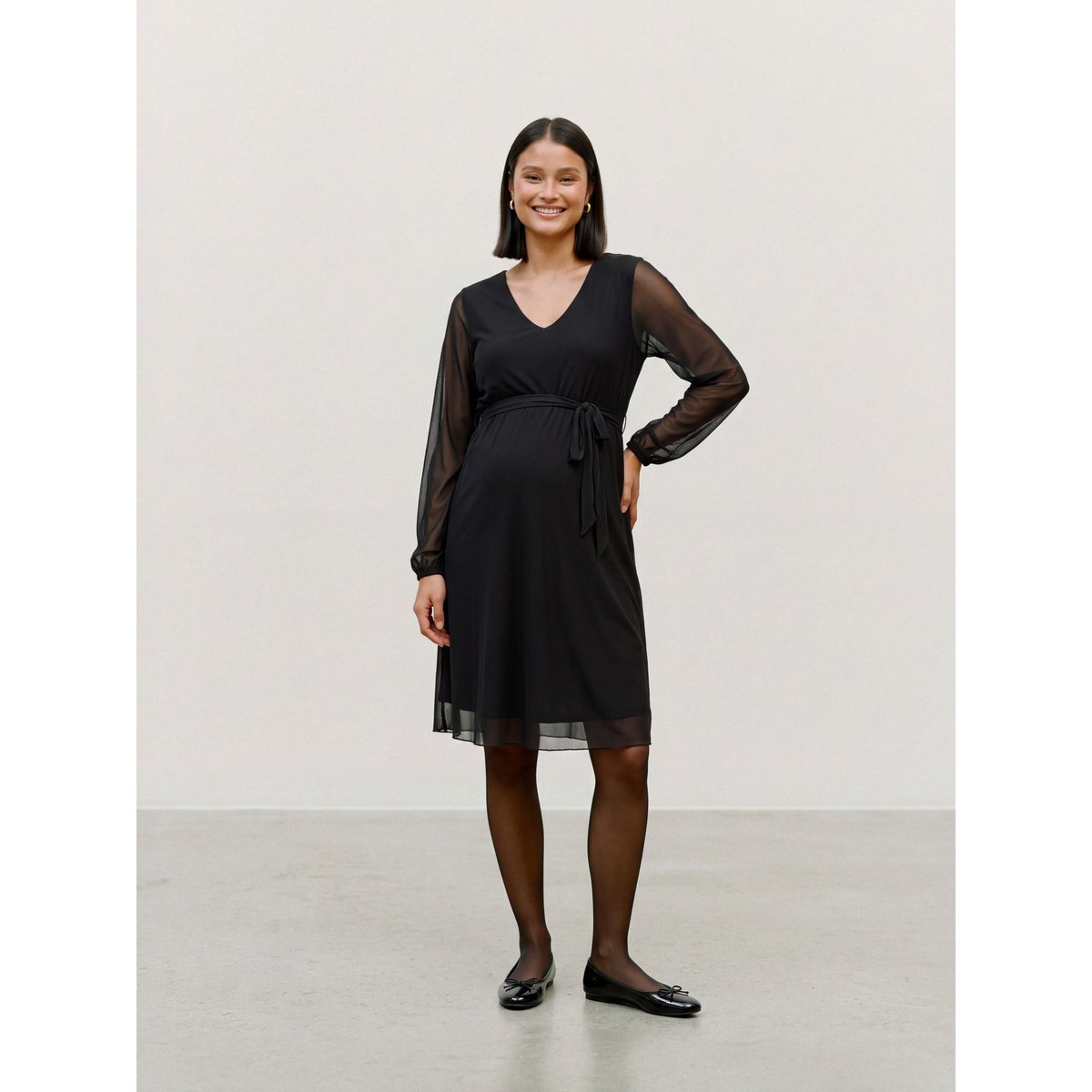 Robe black 1, MAMA LICIOUS
