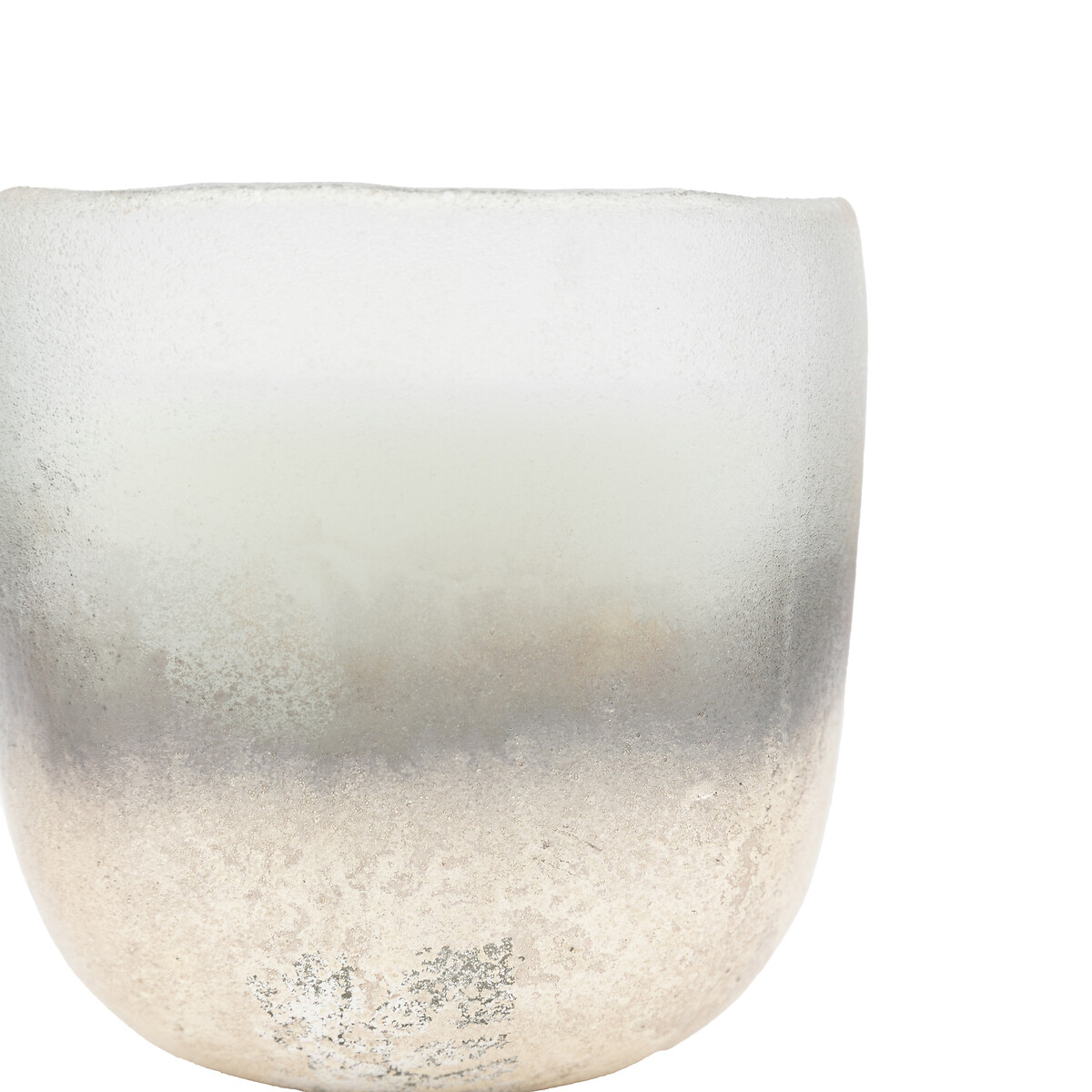Small Amber & Lily Mercury Candle in White/Silver silver-coloured, ÉDITÉ
