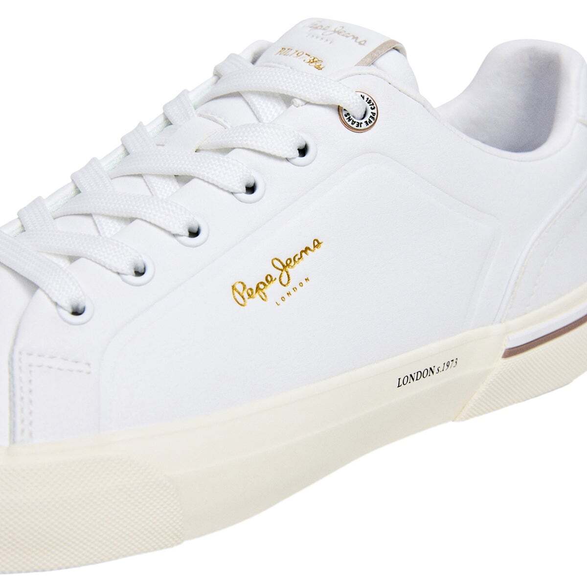Kenton - Baskets Classiques À Lacets blanc cassé, PEPE JEANS