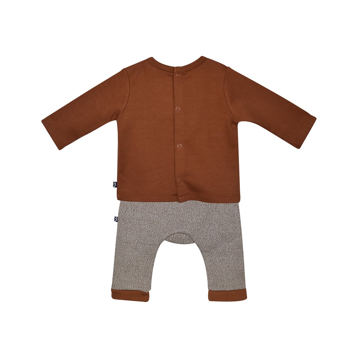 T-shirt + pantalon naissance frantz orange, SUCRE D'ORGE