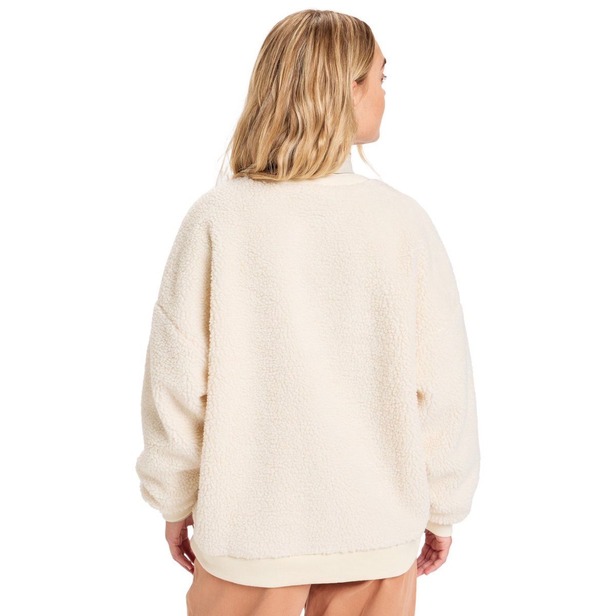 Polaire en sherpa BARRANCO blanc snow white, QUIKSILVER